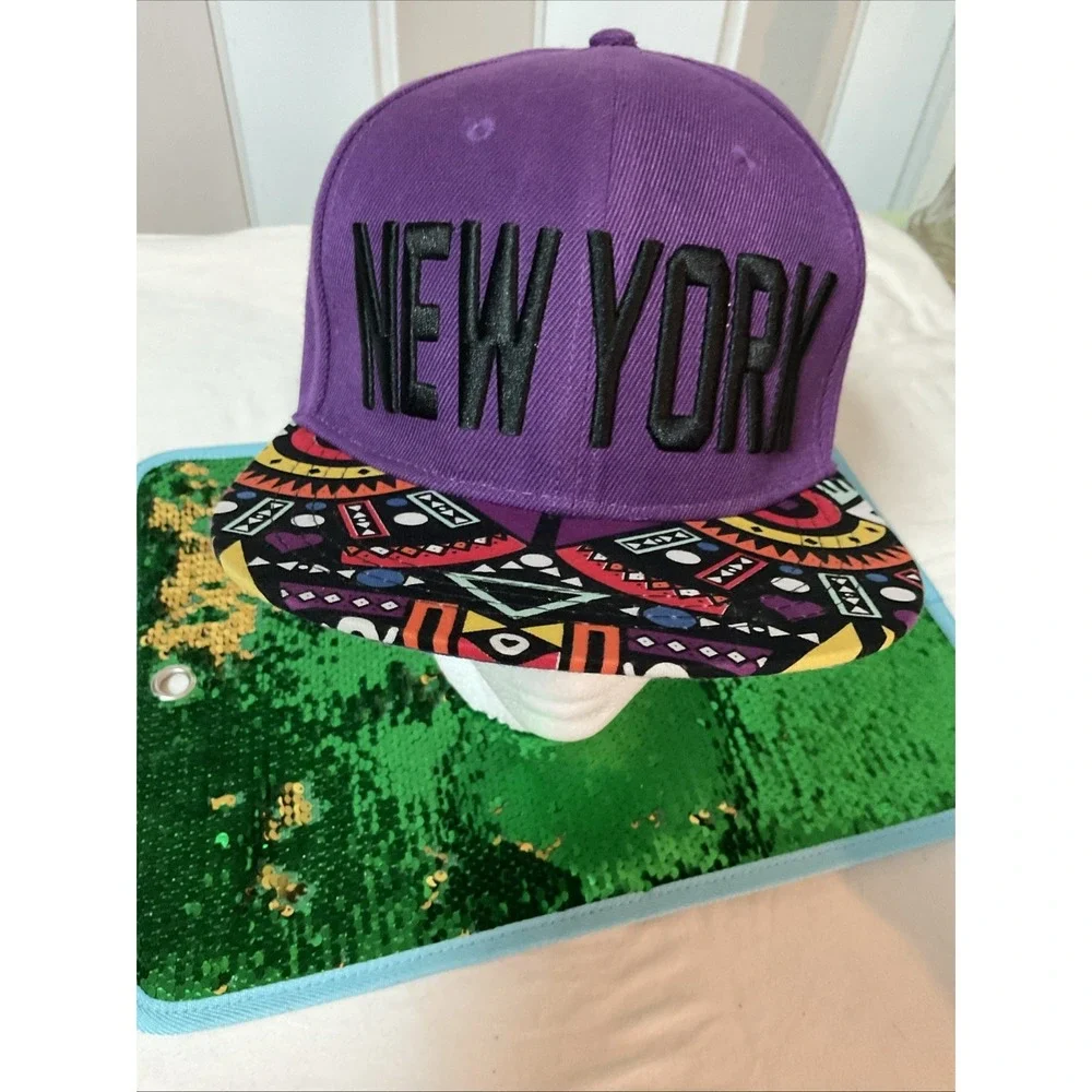 Tian & Tian T & T New‎ York Modern Graphic Art Flat Snapback Street Fashion Cap
